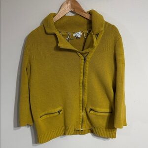 GAP Mustard Yellow Knit Sweater